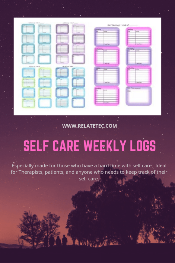 Self Care Logs Pin (1)