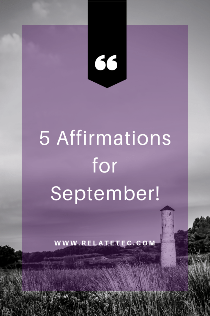 5 affirmations for october-3