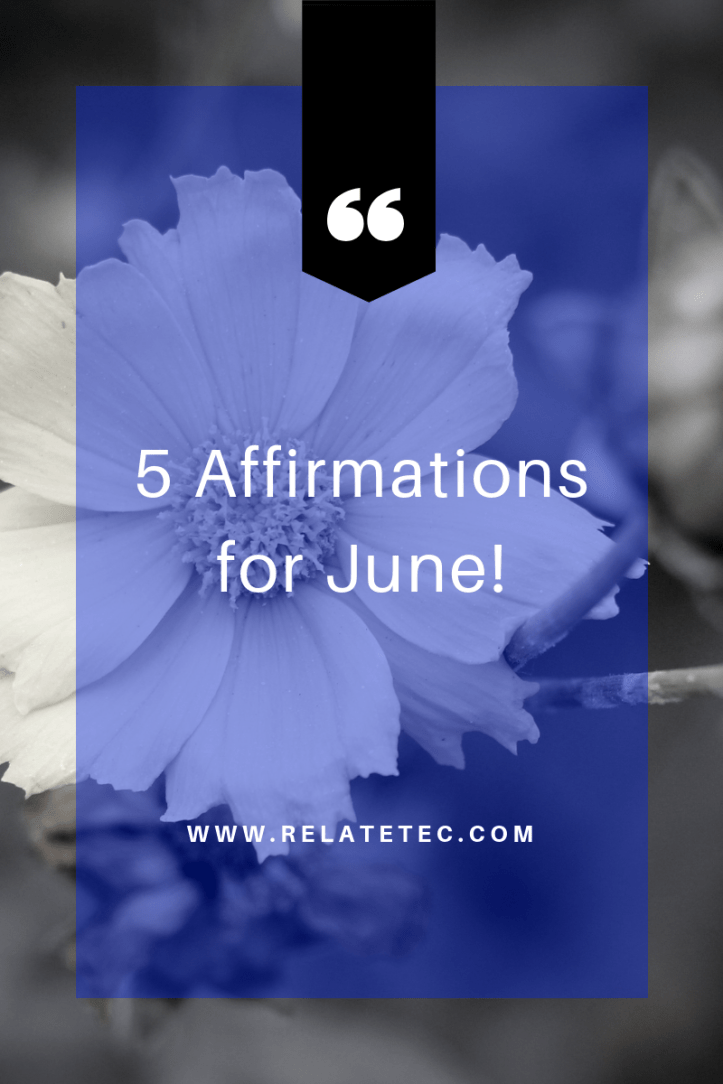 5 affirmations for october-5