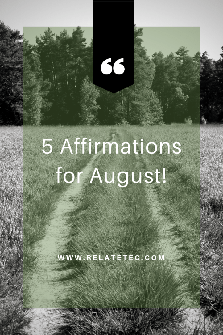 5 affirmations for october-7